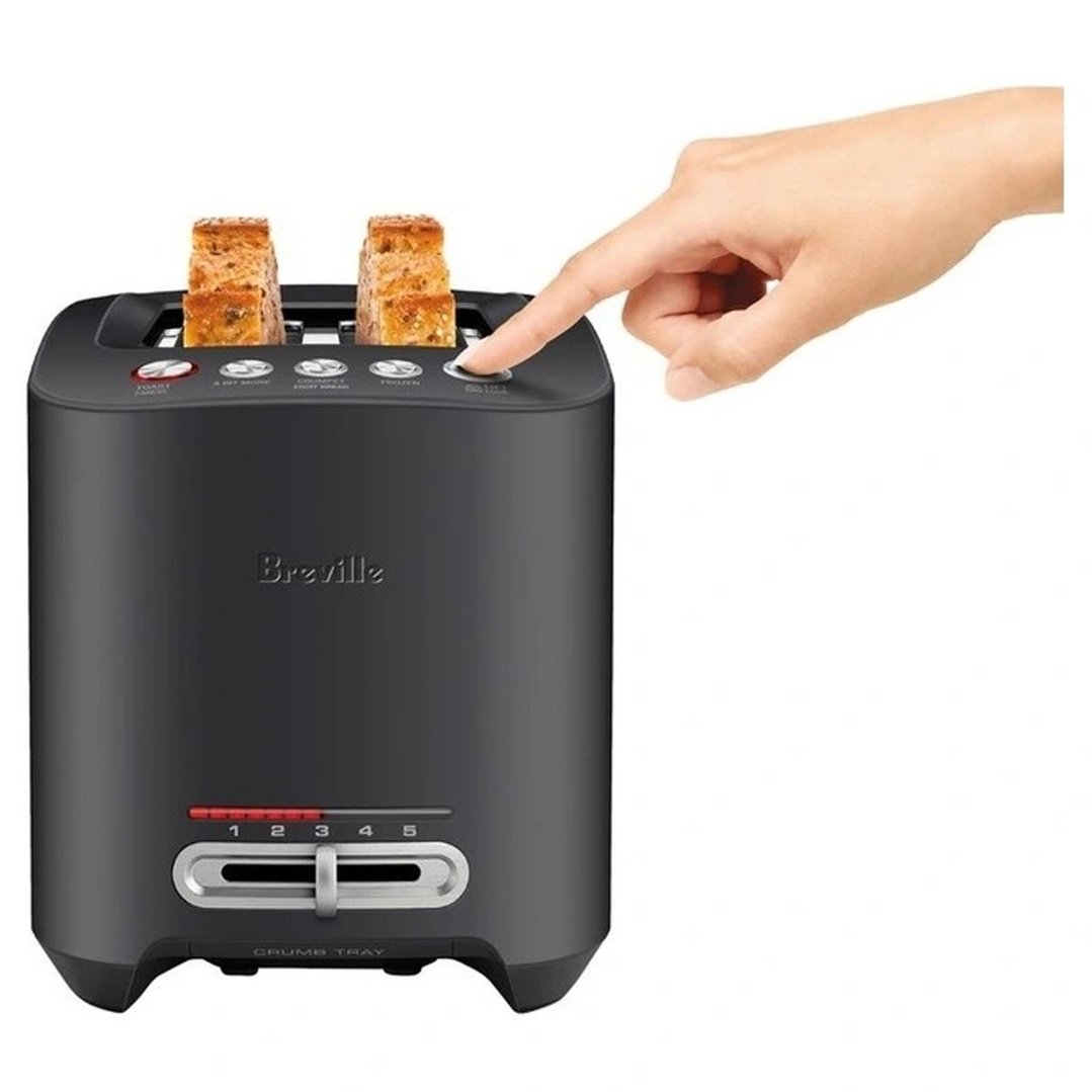 Breville the Smart Toast® 4 Slice Long Slot - Black Truffle BTA830BTR4IAN1