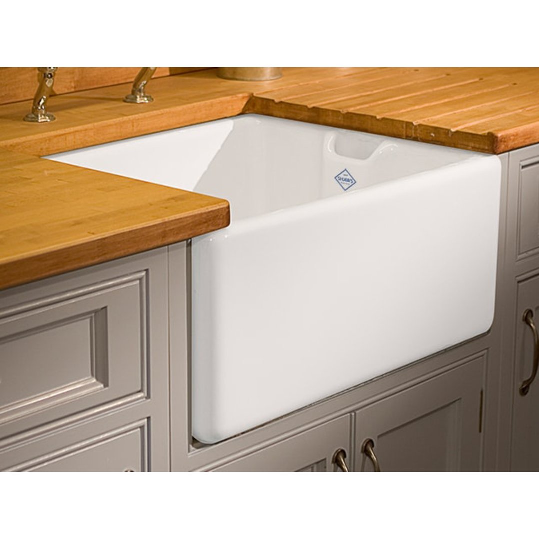 Shaws Belfast Single Bowl Sink SCBE600WH