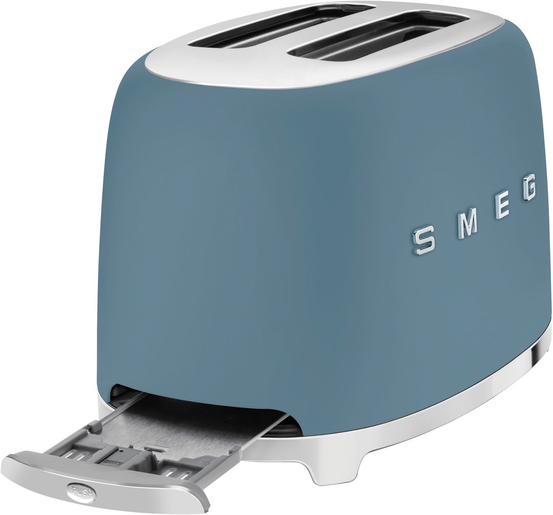 Smeg 50's Style 2 Slice Toaster - Storm Blue TSF01SBMAU