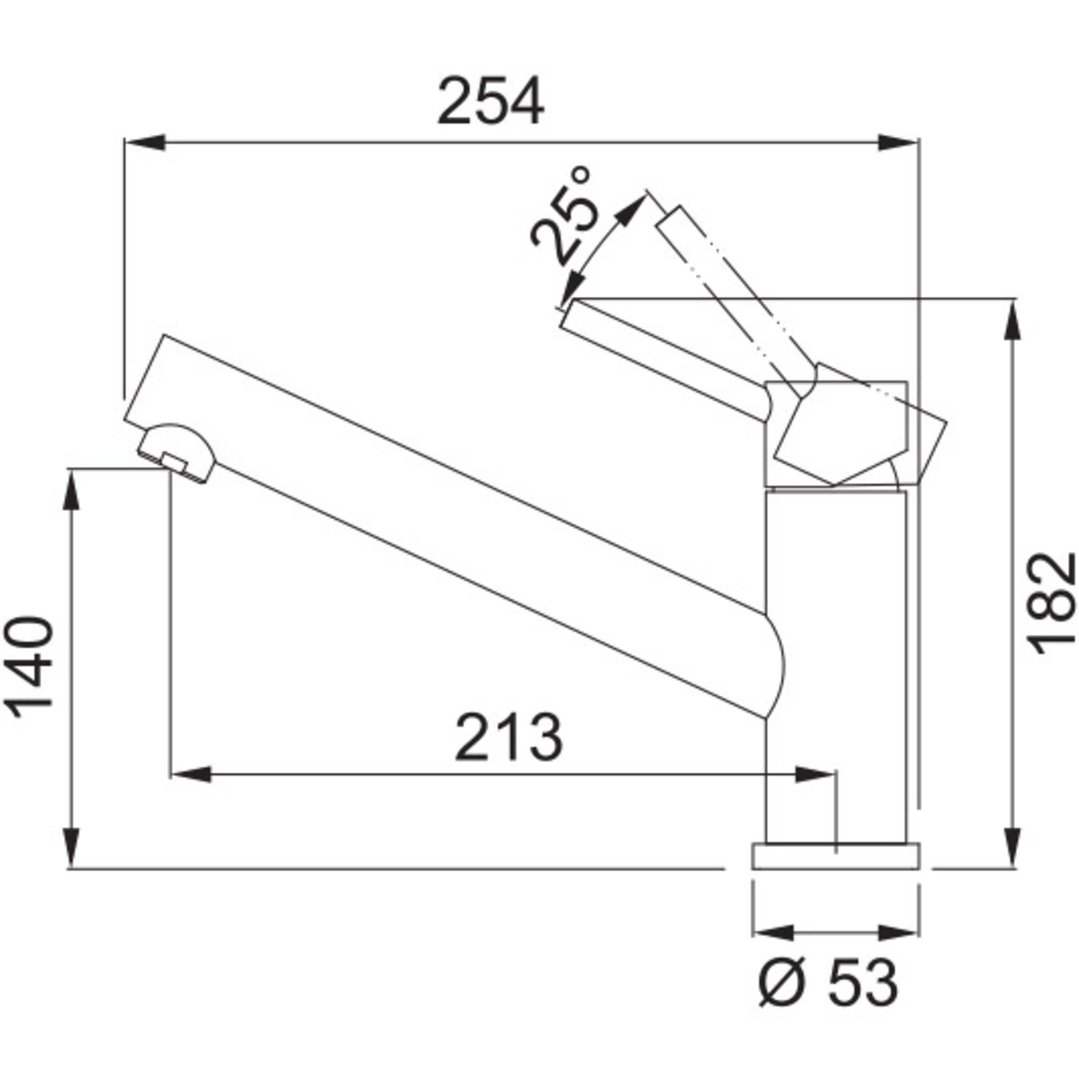 Franke Taros Kitchen Mixer Tap TA9510