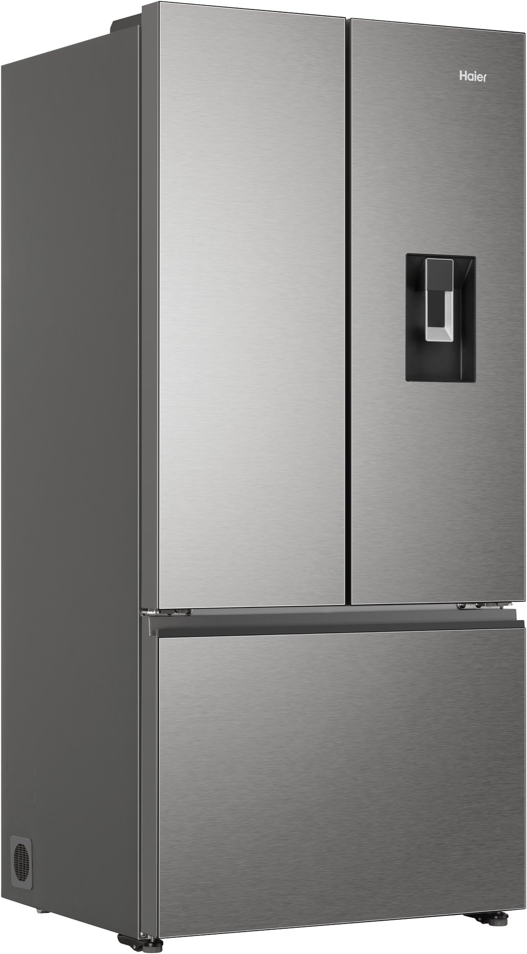 Haier 509L 500 Series French Door Refrigerator Freezer Satina HRF510FHS