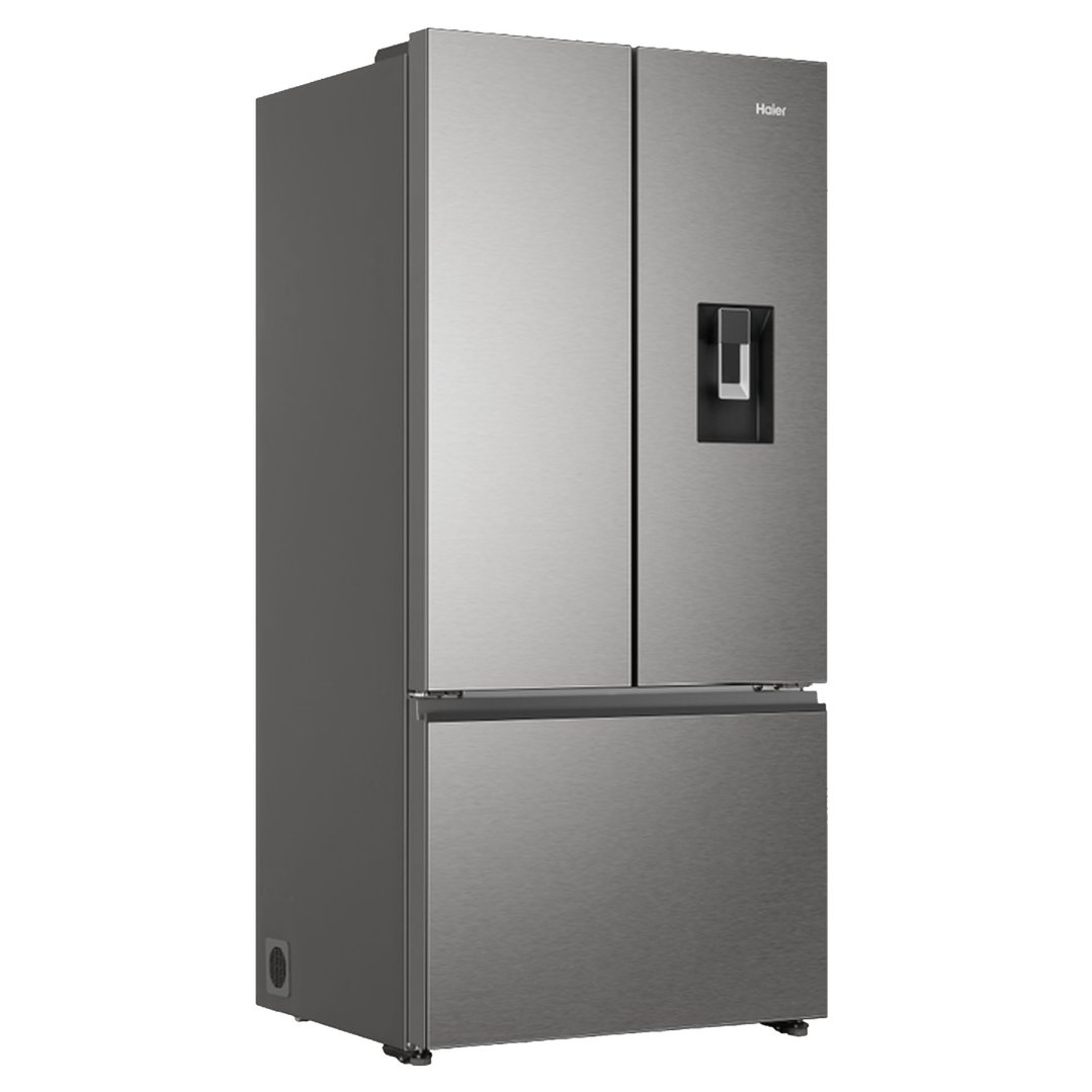 Haier 509L 500 Series French Door Refrigerator Freezer Satina HRF510FHS