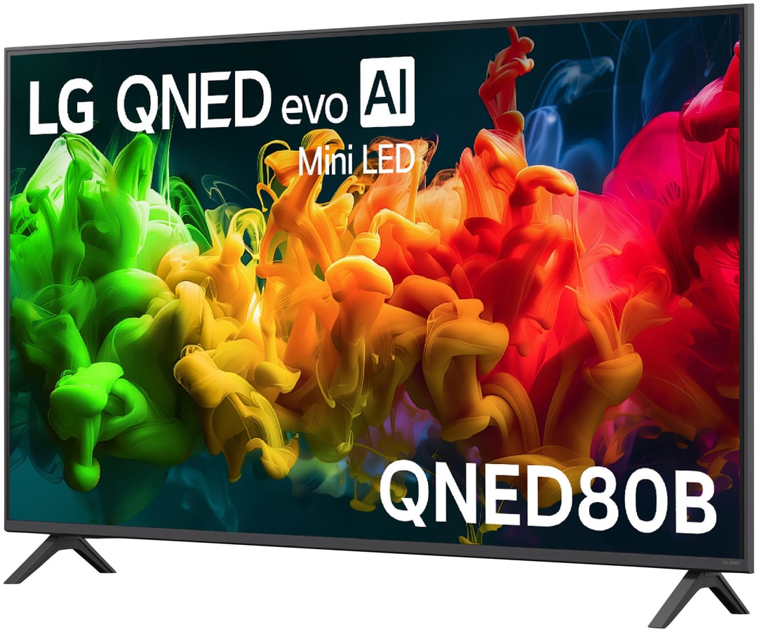 LG 55" QNED80B 4K AI Mini LED Smart TV 2026 55QNED80BSA