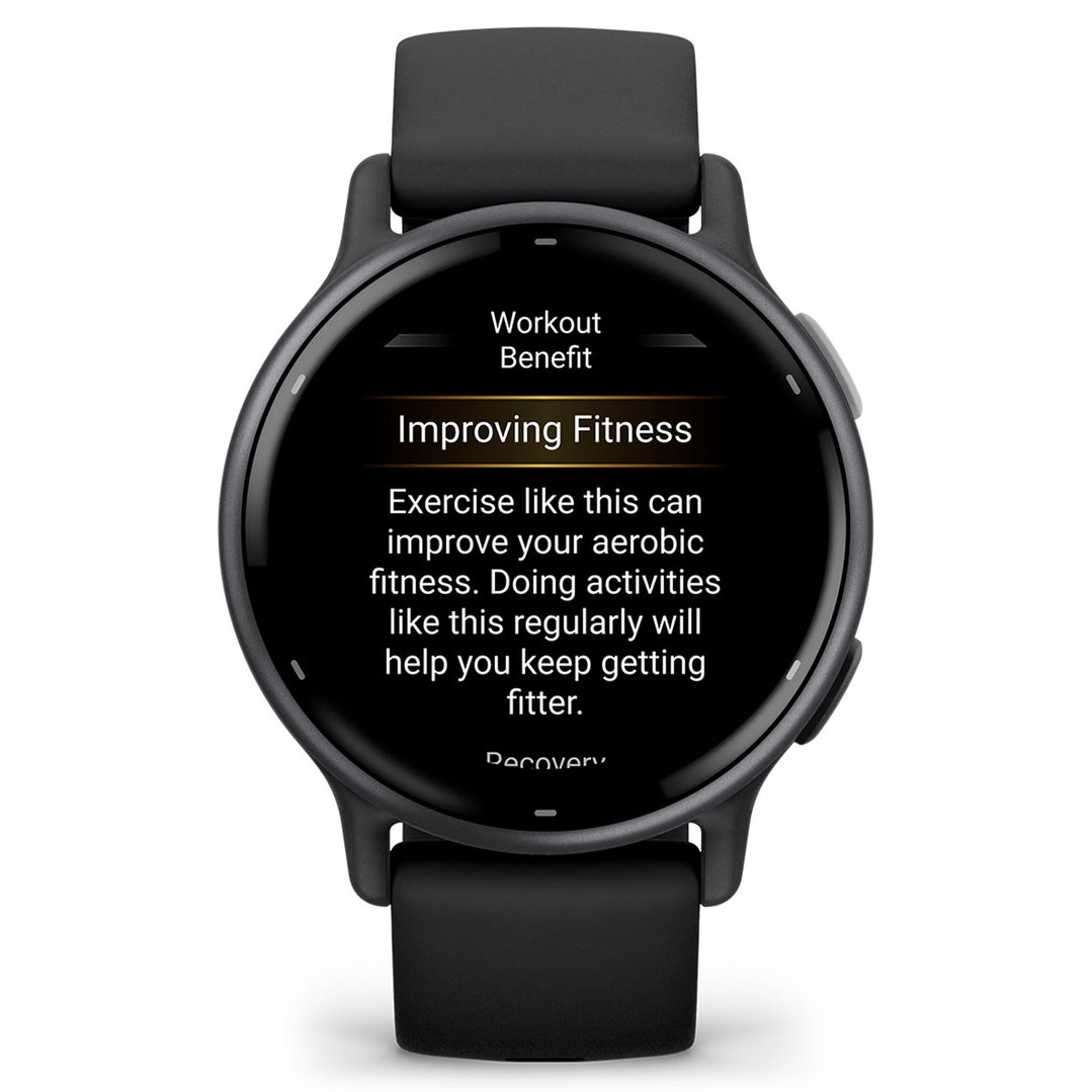 Garmin vívoactive® 5 Black/White 010-02862-10