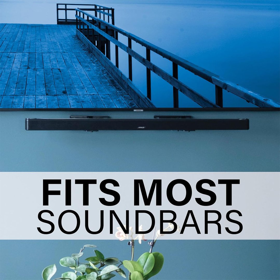 Sanus Universal Soundbar Wall Mount WSBWM1-B2