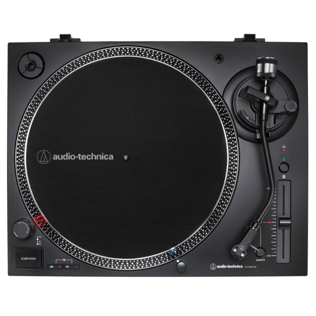 Audio-Technica Analog, Wireless & USB Direct-Drive Turntable ATLP120XBTUSBBK