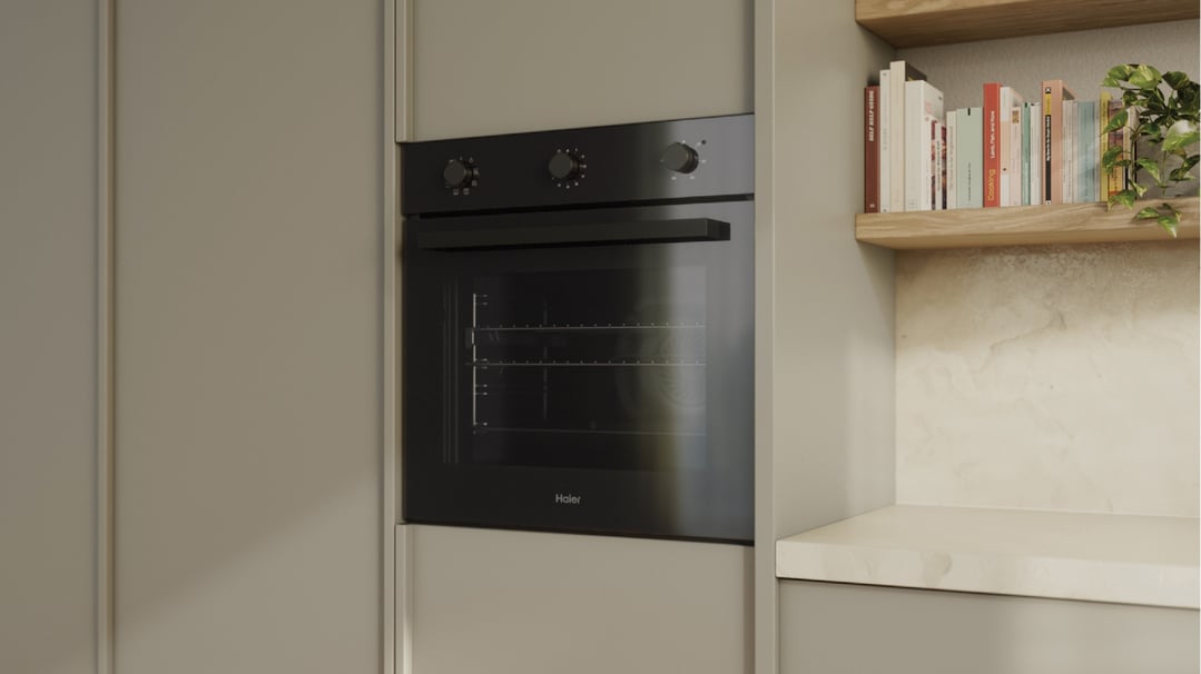 Haier 60cm 300 Series Built-in Oven, 7 Function HWO60S7MB5