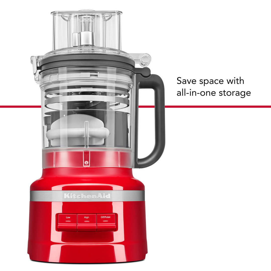 Kitchenaid 13 Cup Food Processor Empire Red. 5KFP1319AER