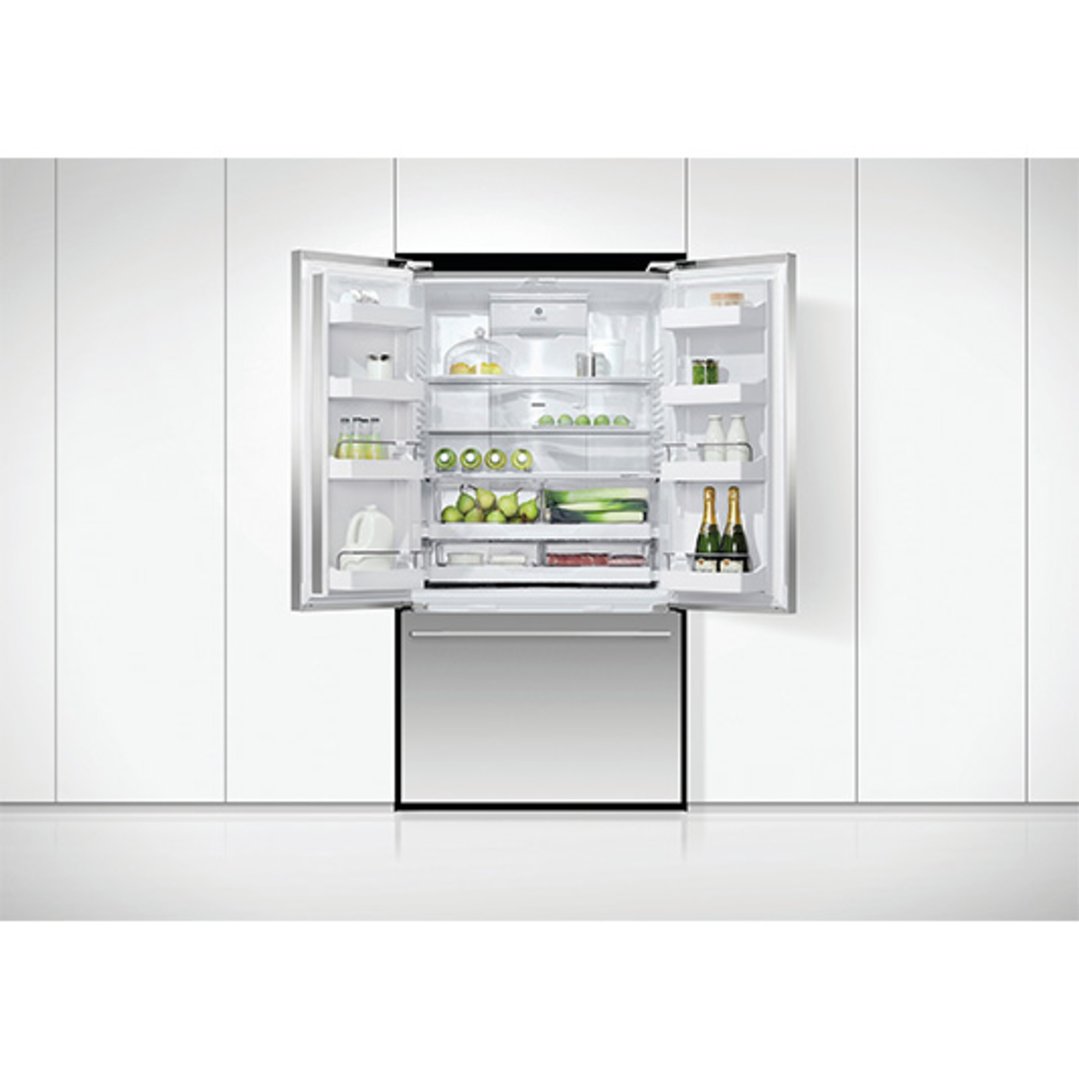 Fisher & Paykel 569L Series 7 French Door Refrigerator Freezer, Ice & Water RF610ADUX5