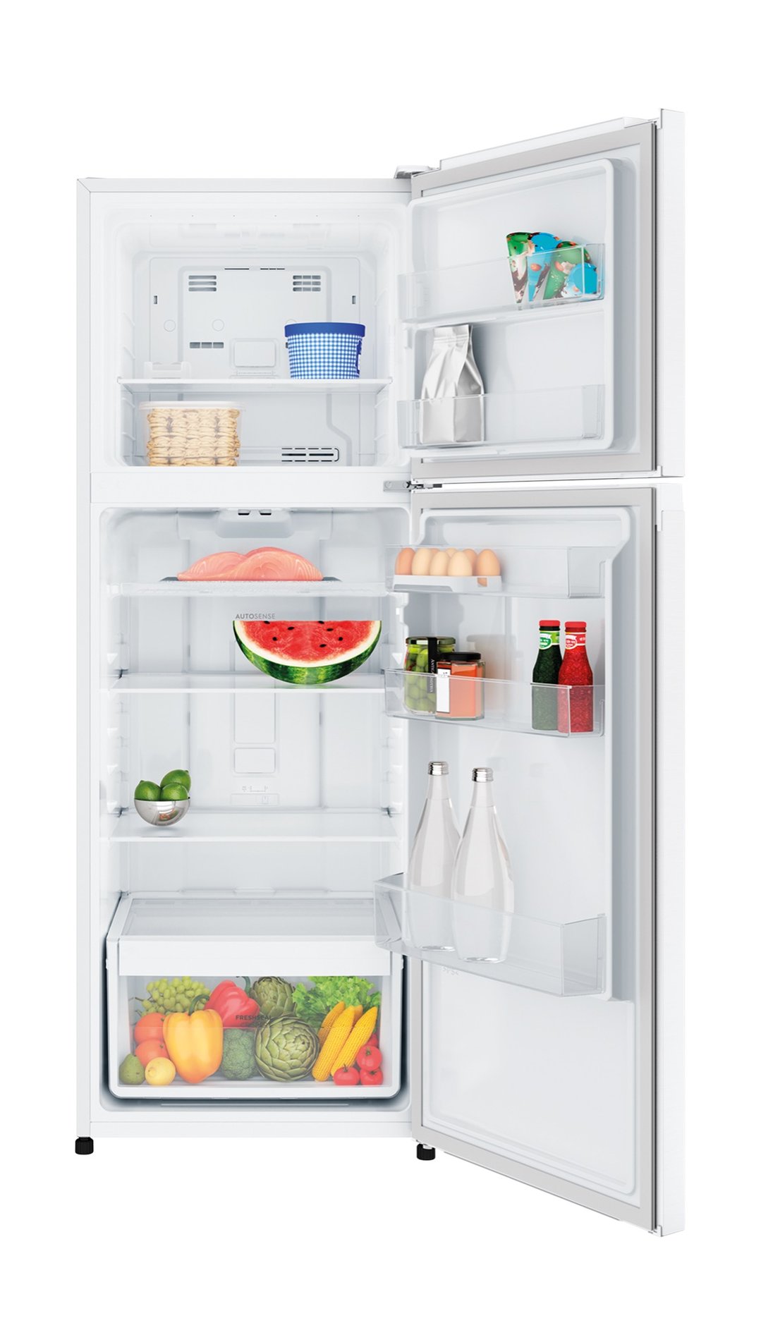 Westinghouse 312L Top Mount Fridge - White WTM3100WL-X