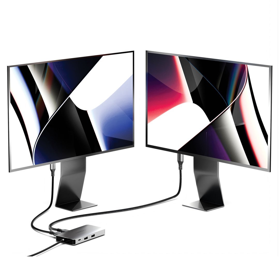 Cygnett Unite Work Mate 6-in-1 USB-C HUB Dual HDMI CY5147HUB61