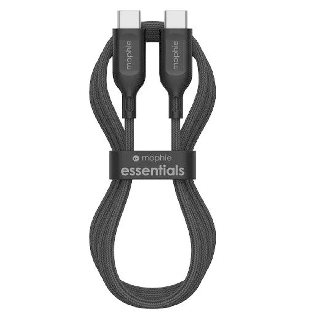 Mophie 2M Essential USB-C to USB-C Fast Charging Cable - Black. 409912237