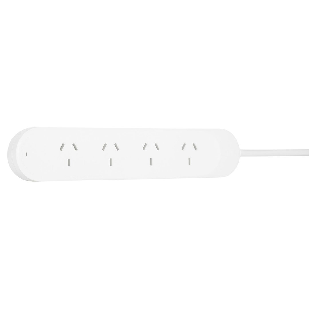 Hpm 4 Outlet Surge Protected powerboard white - 175 Joules R105PA