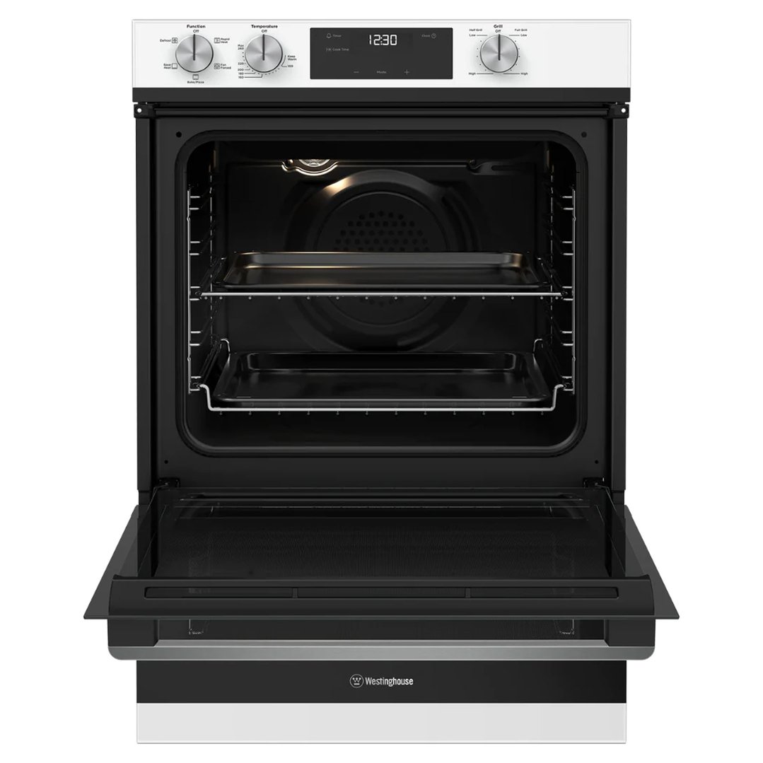 Westinghouse 60cm Multi-function 5 Oven with Separate Grill WVE6565WD
