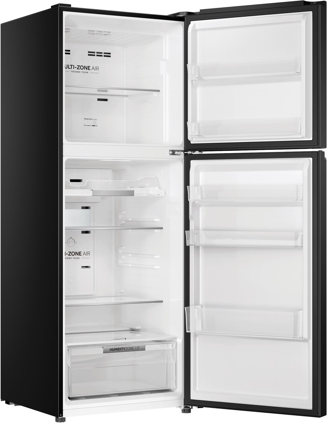 Haier 311L 300 Series Refrigerator Black Top Freezer HRF330TG