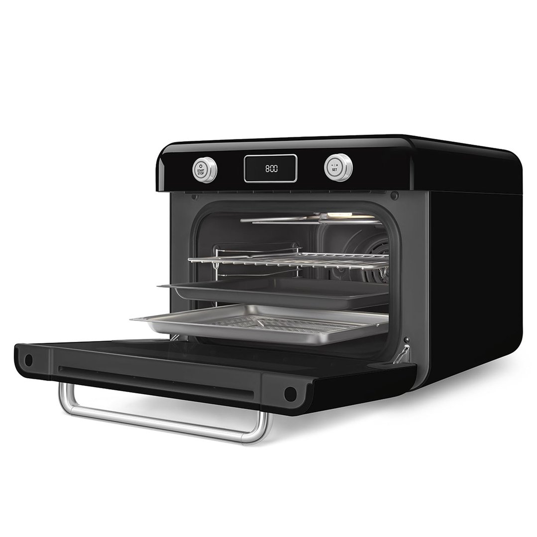 Smeg Benchtop Combi-Steam Oven - Black COF01BLAU