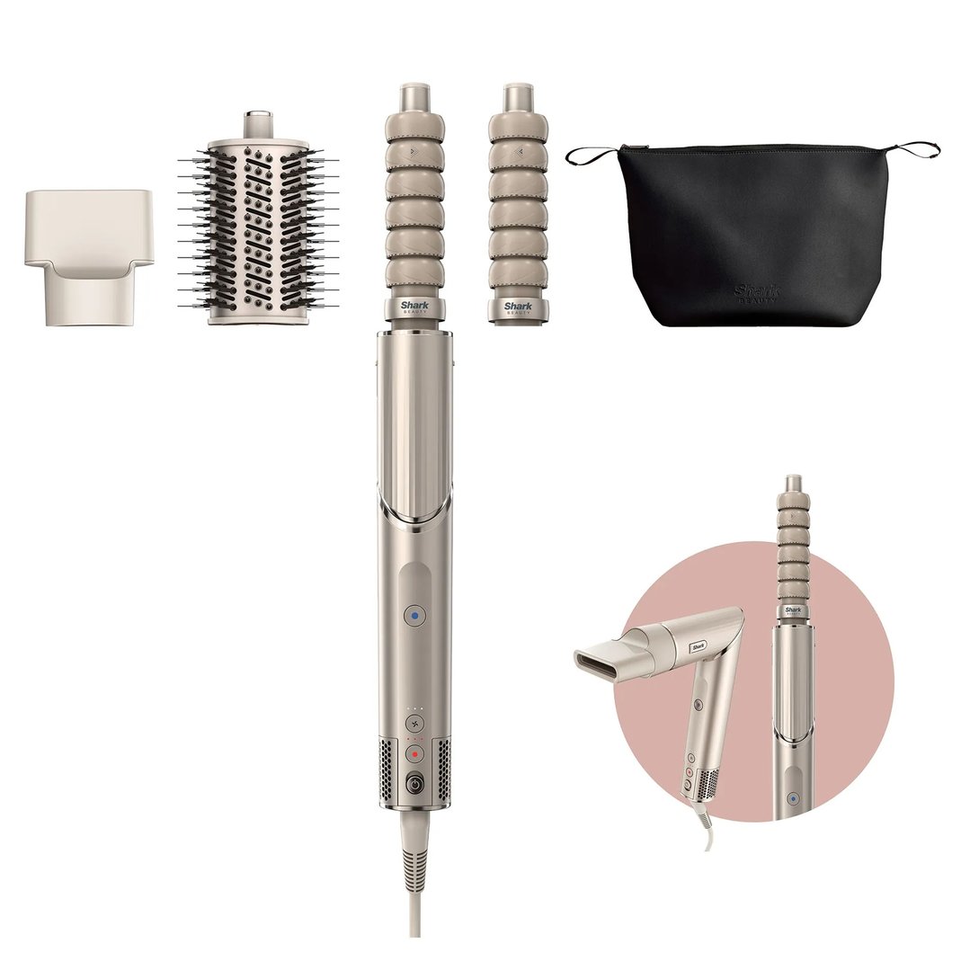 Shark FlexStyle Air Styling & Drying System - Stone HD421SL