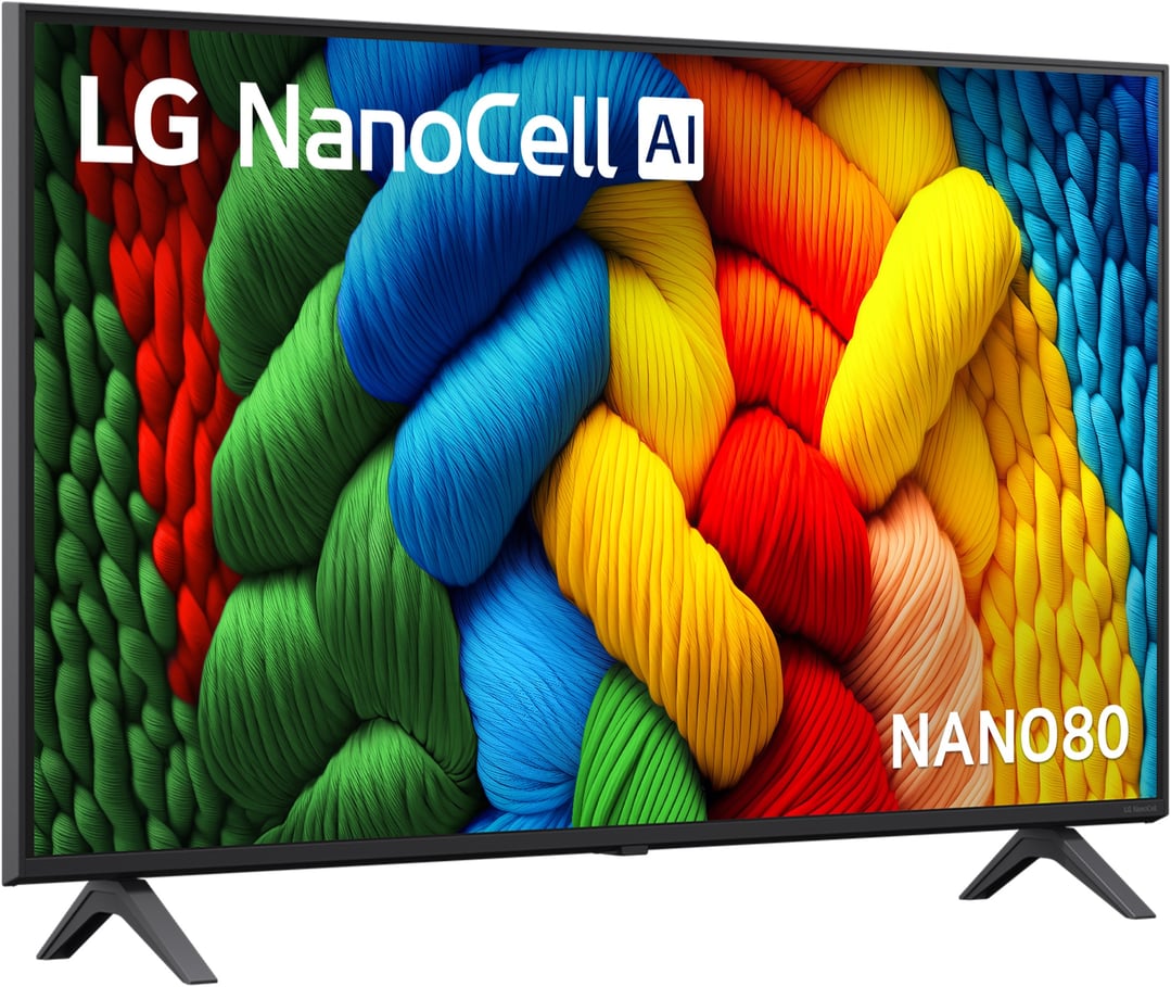 LG 43" NANO80A AI LED UHD 4K Smart TV 2025 43NANO80ASA
