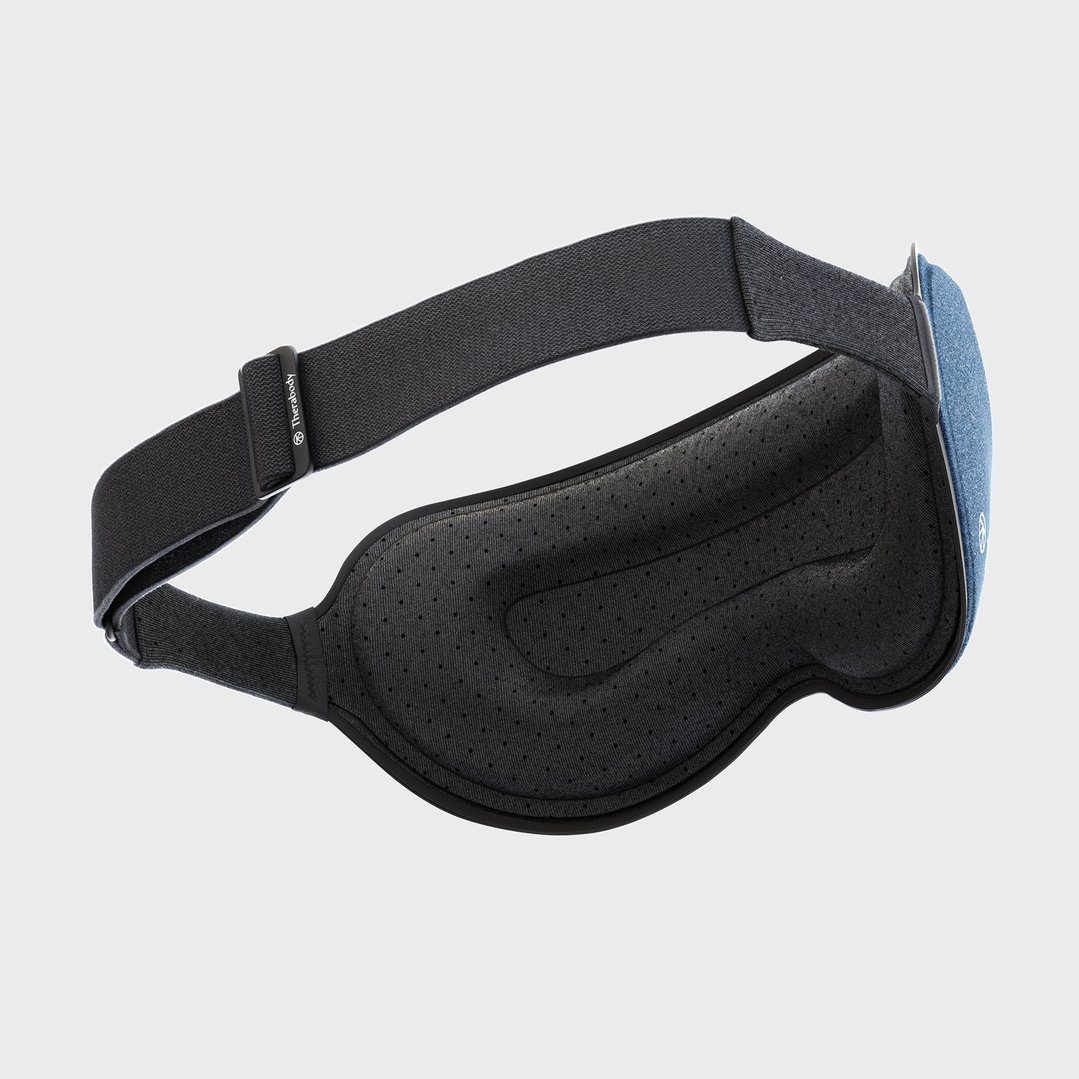 Therabody SleepMask - Ultra-Comfortable 100% Blackout Eye Mask With Gentle Massaging Vibration SM0004081-1A30