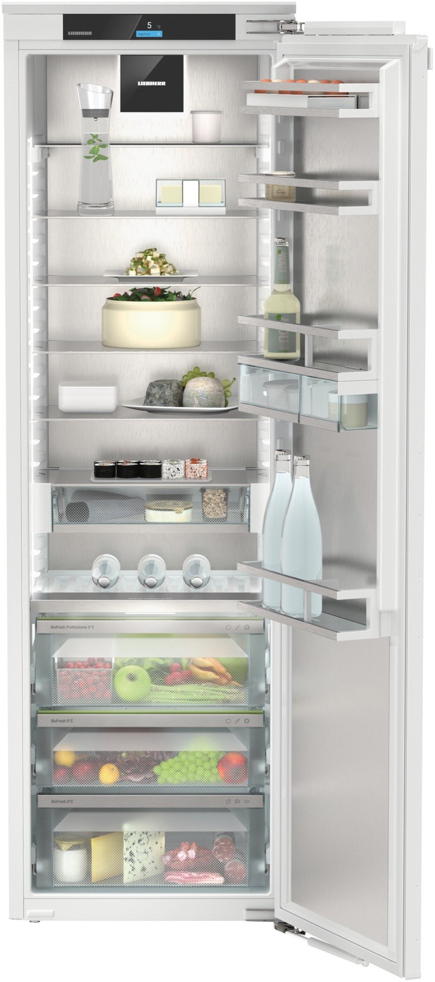 Liebherr Peak Series 293L Integrated 60cm Fridge with BioFresh & Infinity Spring Left Hinged IRBH5180LHH