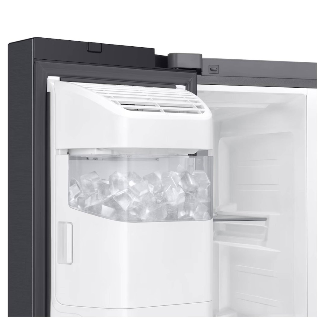Samsung 615L Side-by-Side Refrigerator AI Home - Black SRS6500BA
