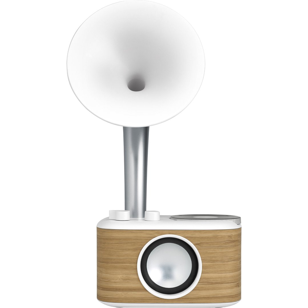 Sangean FM/Bluetooth/Aux-in Radio- White WR45WW