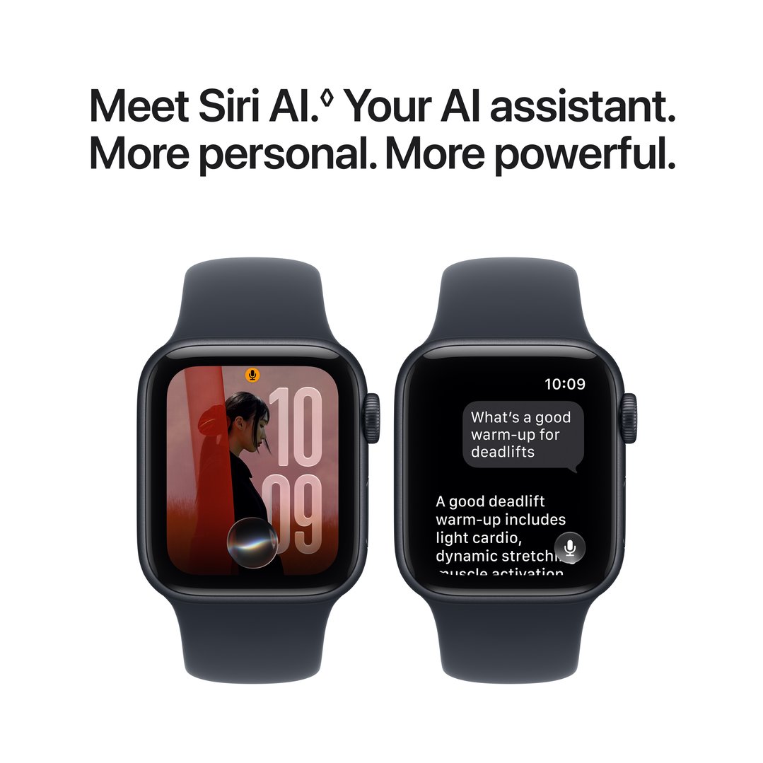 Apple Watch SE 3 GPS + Cellular 40mm Starlight Aluminum Case with Sand Sport Band - S/M MJLC4X/A