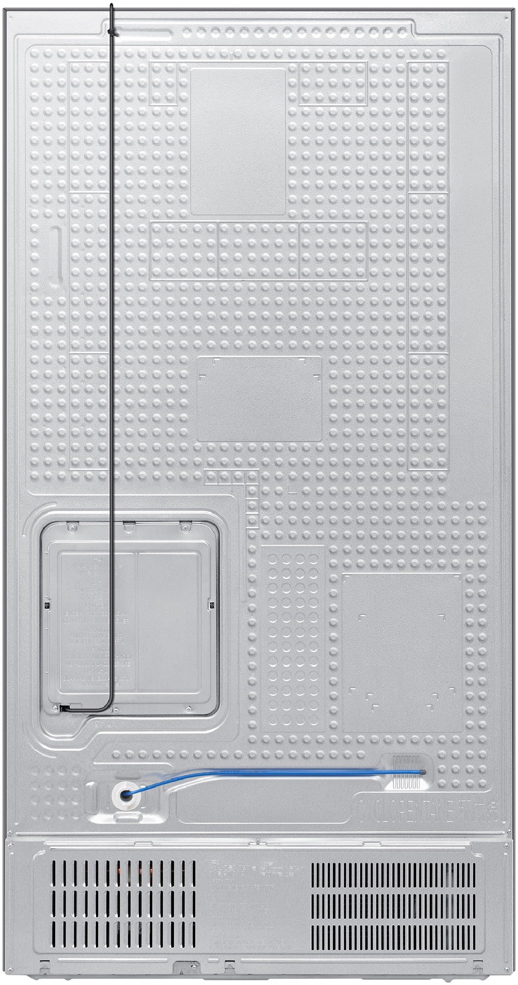 Samsung 615L Side-by-Side Refrigerator Family Hub - Black SRS6800BFH