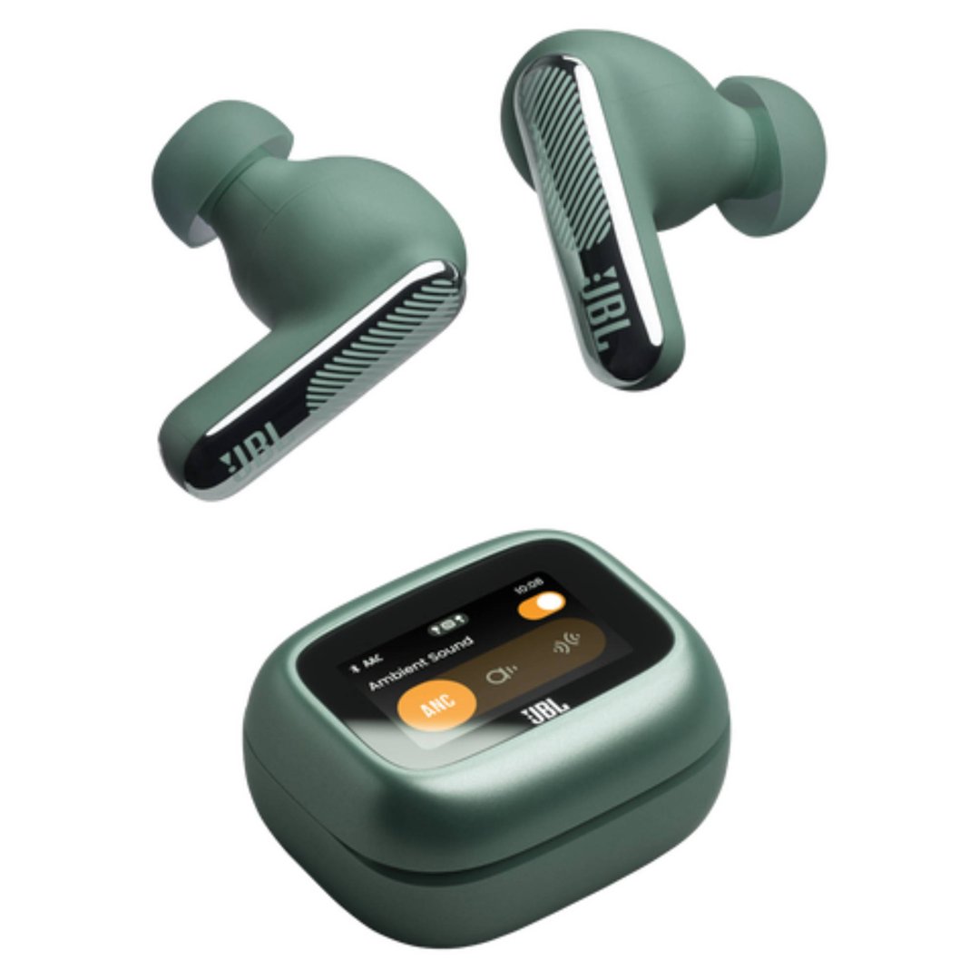 JBL Live Beam 4 True Wireless Noise Cancelling Earbuds - Green JBLLIVEBEAM4GRN