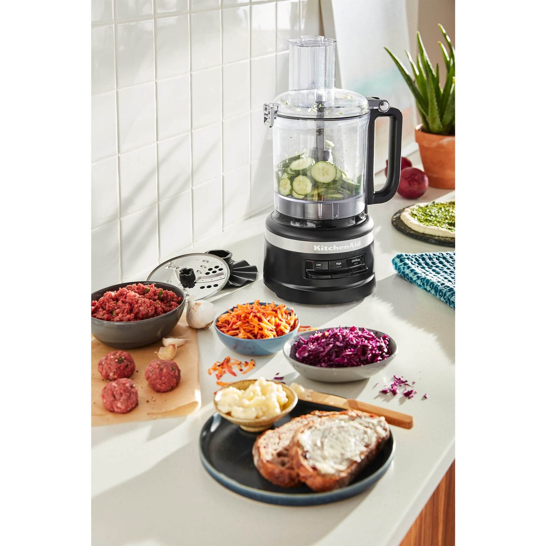Kitchenaid 9 Cup Food Processor Matte Black 5KFP0921ABM
