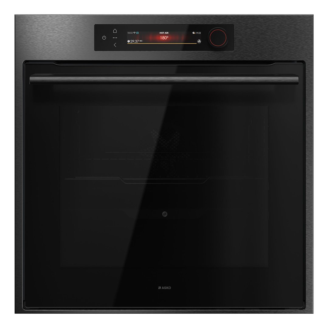 ASKO Craft Frame 60cm Pyrolytic Oven - Black Steel OTP66BSH-AU