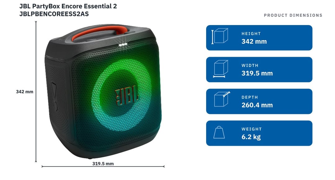 JBL PartyBox Encore Essential 2 JBLPBENCOREESS2AS