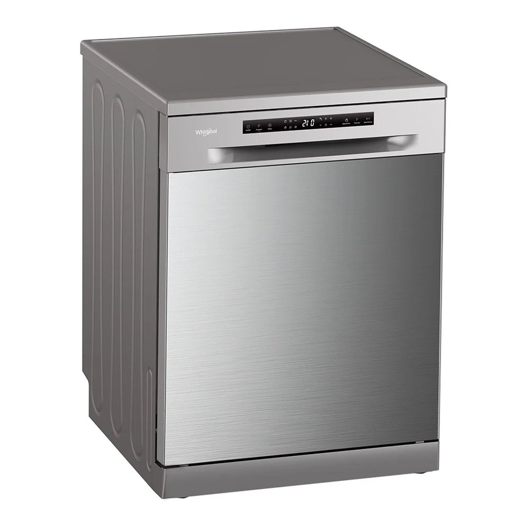 Whirlpool 14 Place Setting Freestanding Dishwasher - Stainless Steel WDFS3R4OIXAU