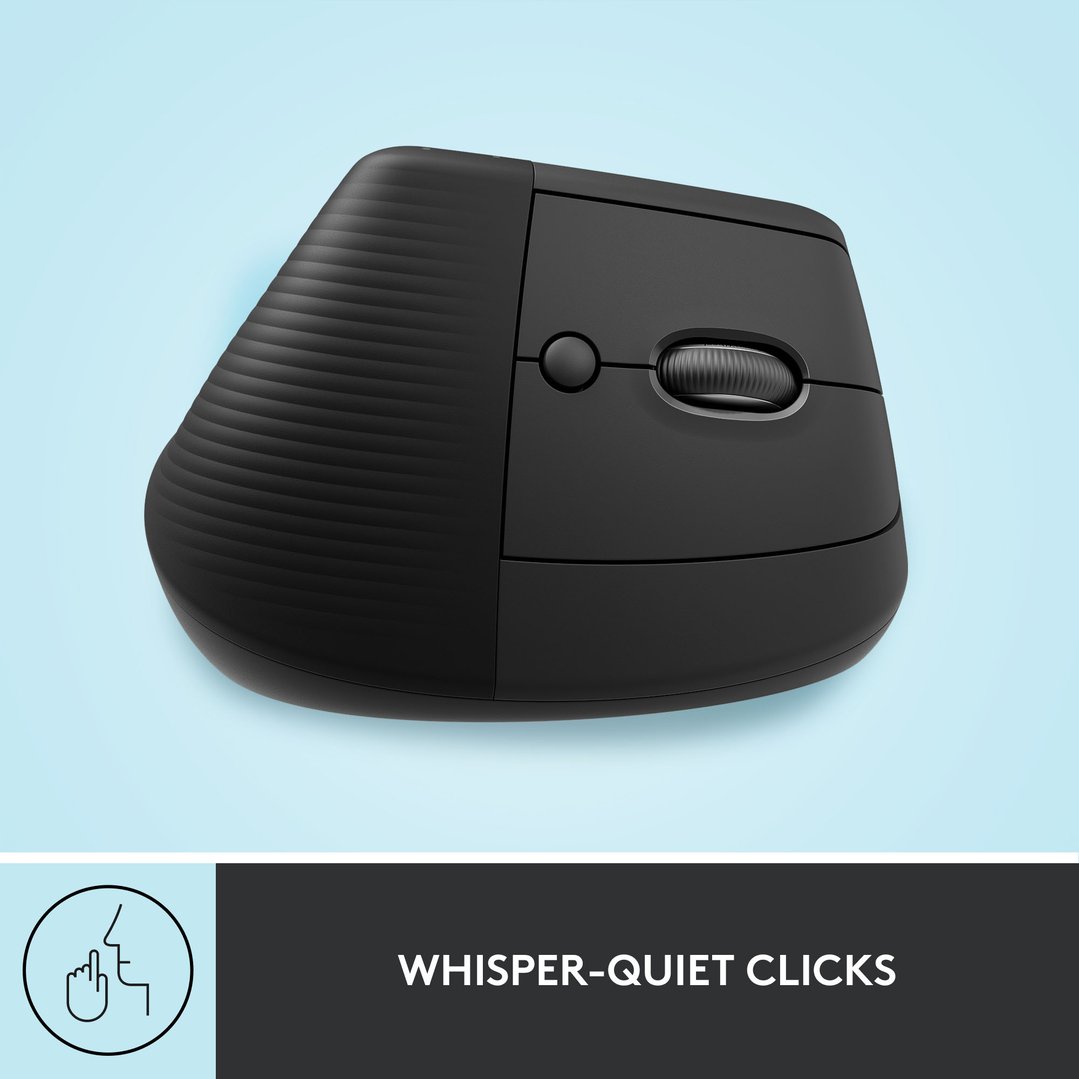 Logitech Lift Vertical Ergonomic Mouse. 910-006479