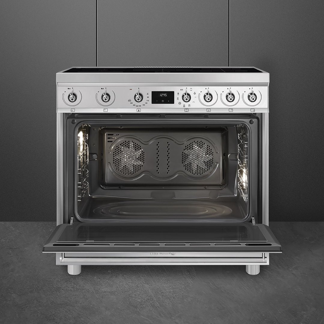Smeg Classic 90cm Freestanding Cooker Stainless Steel C9IMX2