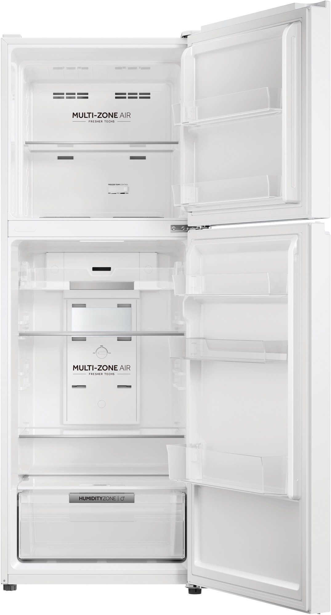 Haier 311L 300 Series Refrigerator White Top Freezer HRF330TW