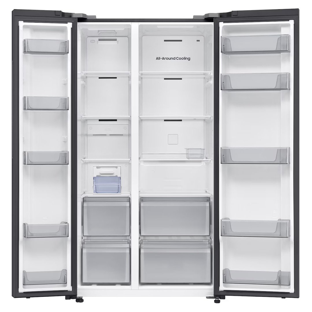 Samsung 655L Side-by-Side Refrigerator SpaceMax - Black SRS6100B