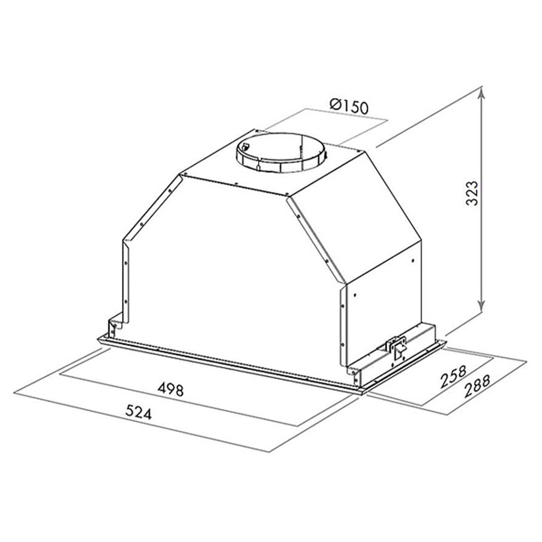 Smeg 52cm Undermount Rangehood SHC590N. Buy Online with Afterpay
