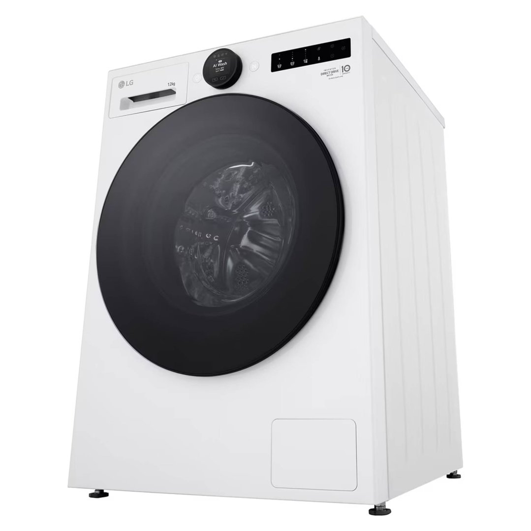 LG 12kg Series 9 Front Load Washer White - Steam+ WX9-1412W