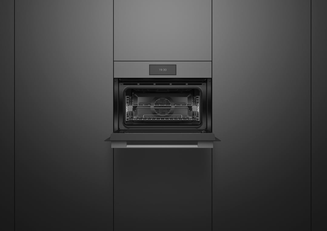 Fisher & Paykel 60cm Minimal Compact Combi-Steam Oven, Grey OS60NAMHUG5