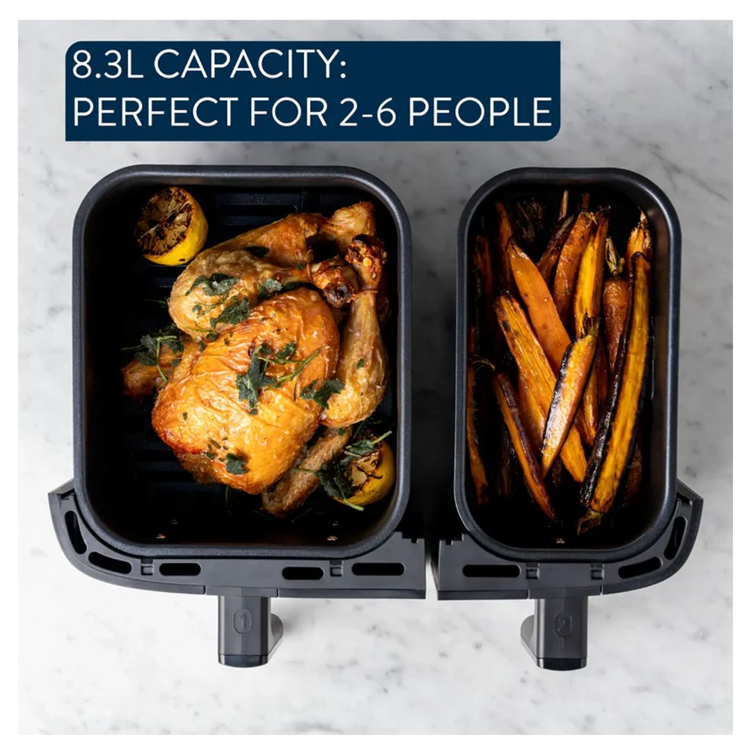 Tefal Jamie Oliver by Tefal Dual Air Fryer EY905J