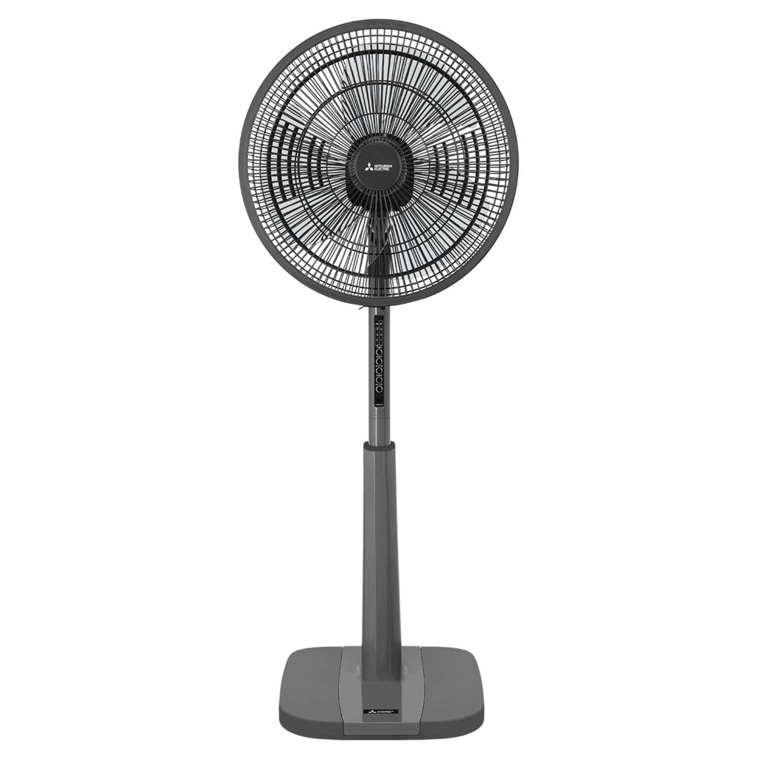 Mitsubishi Electric 40cm Pedestal Fan Classic Grey LV16AS-RC-PCY-GY