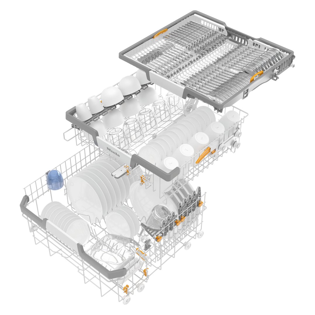 Miele 60cm XXL Fully Integrated Dishwasher with AutoOpen Drying, PowerDisk and Additional Cup Rack G7185SCVIXXL