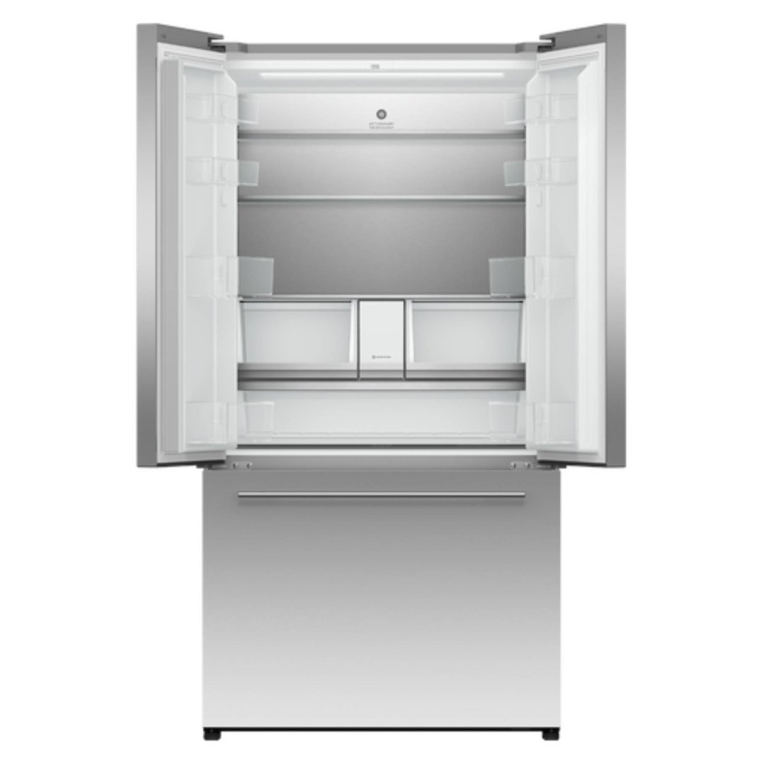 Fisher & Paykel 612L Series 7 French Door Refrigerator Freezer, Ice & Water, Stainless Steel RF600ADUX1
