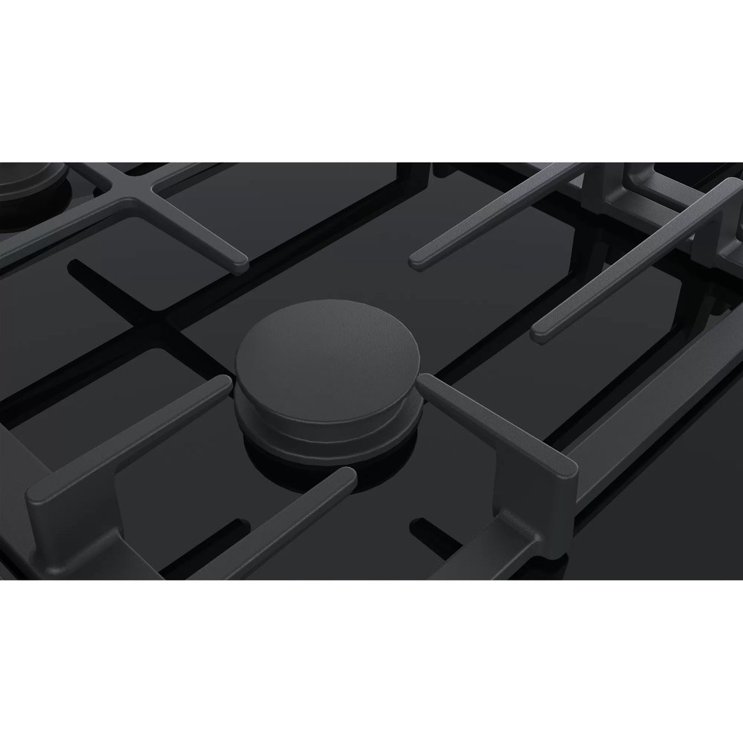 Bosch 90cm Accentline Black Ceramic Glass Cooktop with FlameSelect