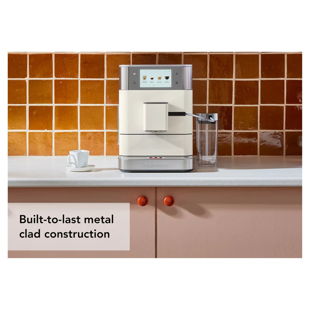Kitchenaid Fully Automatic Espresso Machine with Milk Container Porcelain 5KES8558APL