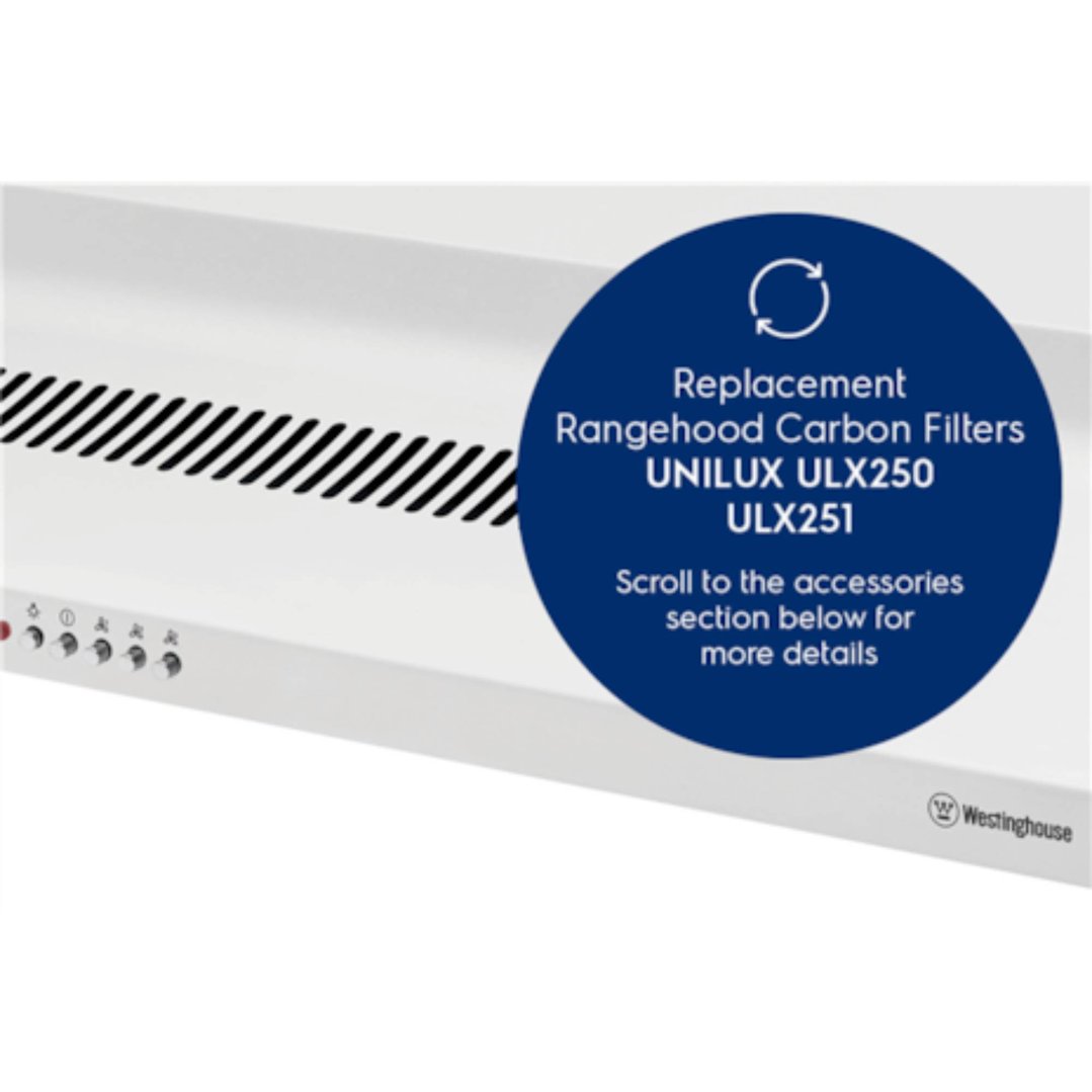 Westinghouse 90cm Fixed Rangehood WRF910WA