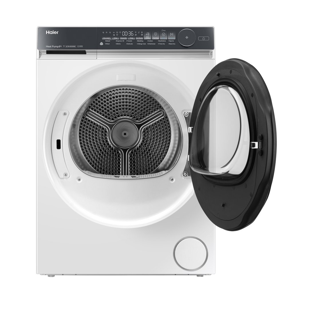 Haier 8kg 500 Series Heat Pump Dryer - White HDHPS80NW1