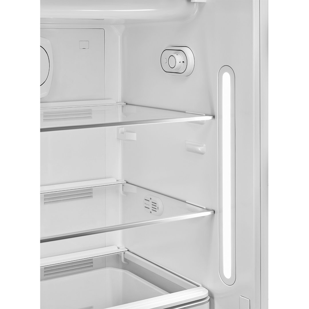 Smeg FAB 28 50’S Style Retro Refrigerator, Right Hand - Black FAB28RBL5AU