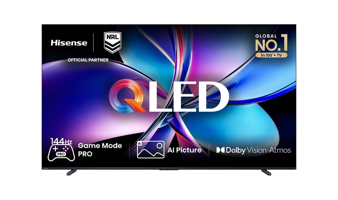 Hisense 100" Q7QAU 4K QLED 144Hz Smart TV (2025) 100Q7QAU